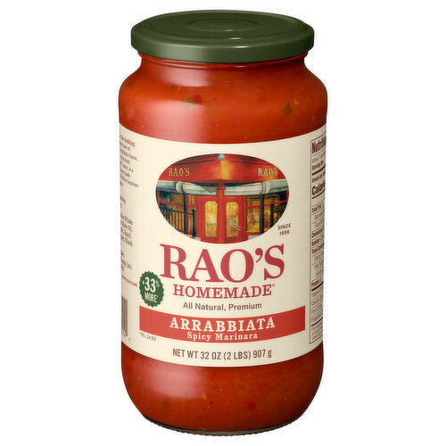 Rao's Homemade Arrabbiata Spicy Marinara Sauce