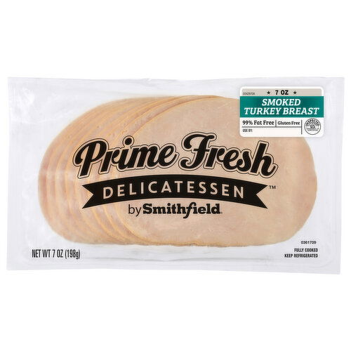 Prime Fresh Delicatessen Smoked Turkey Breast
