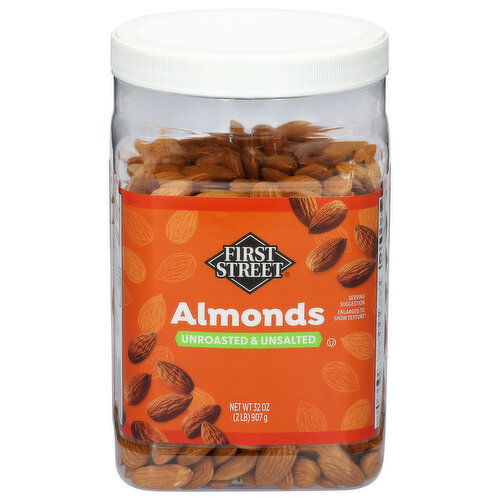 First Street Unroasted & Unsalted Almonds