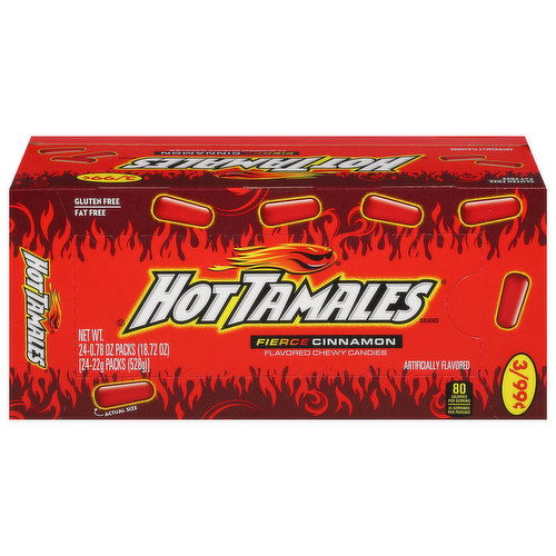 Hot Tamales Candies, Fierce Cinnamon