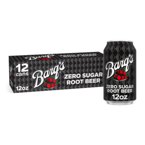Barq's Zero Sugar Root Beer Soda Cans