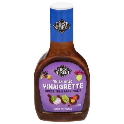 First Street Balsamic Vinaigrette Dressing & Marinade Image 1 of 6
