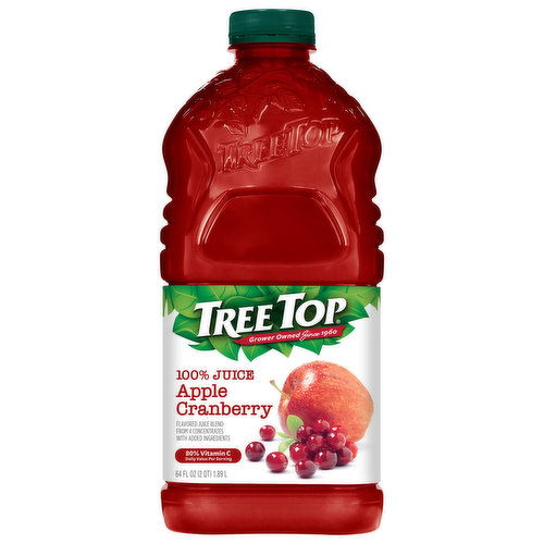 Tree Top 100% Juice, Apple Cranberry