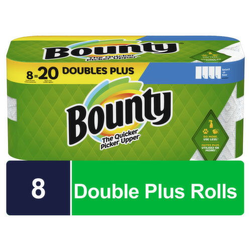 Bounty Select-A-Size Paper Towels, 8 Count