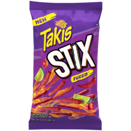 Takis Corn Snack Sticks, Fuego