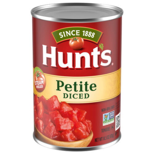 Hunt's Diced Petite Tomatoes Image 1 of 3