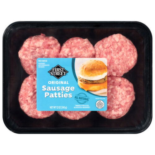 First Street Original Sausage Patties