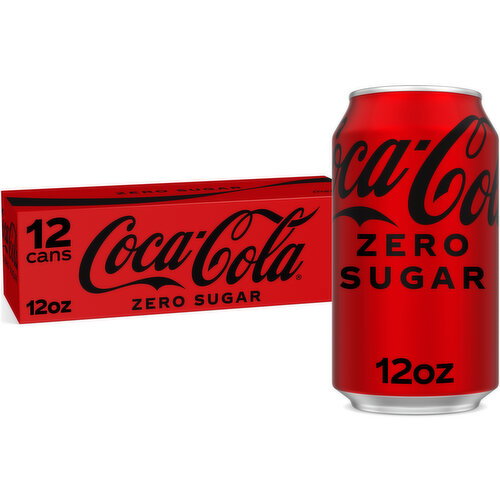 Coca-Cola Zero Sugar Soda Cans