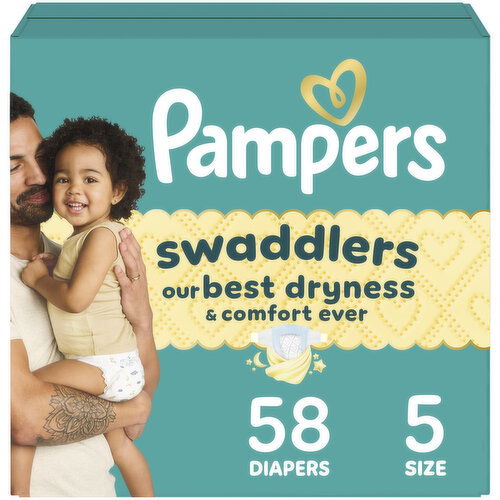 Pampers Diapers, Size S5