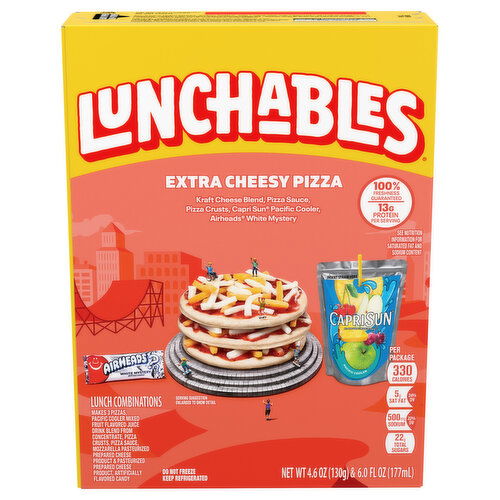 Lunchables Extra Cheese Pizza Fun Pack