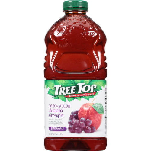 Tree Top 100% Juice, Apple Grape