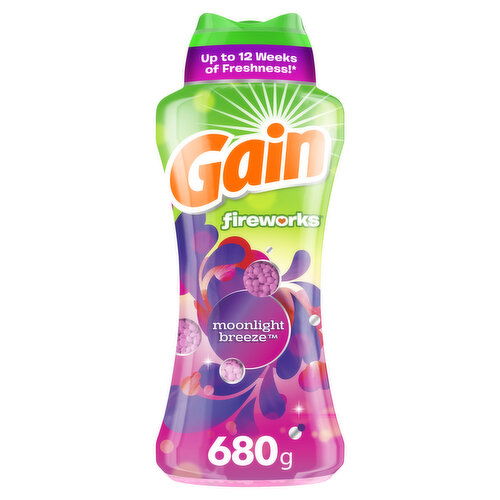 Gain Fireworks In-Wash Scent Booster Beads, Moonlight Breeze