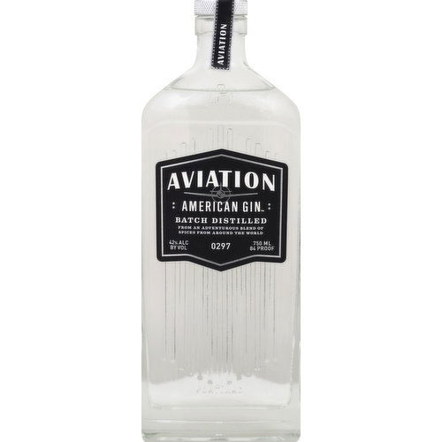 Aviation Gin, American