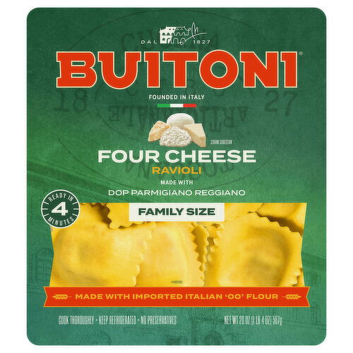 Buitoni Four Cheese Ravioli Family Size