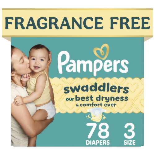 Pampers Diapers, Size 3, Image 1 of 6