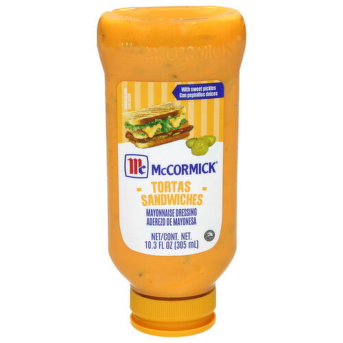 McCormick Tortas Sandwiches Mayonnaise Dressing