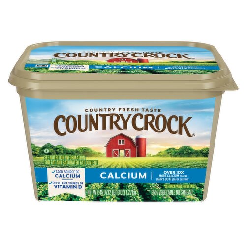 Country Crock Calcium Buttery Spread Tub