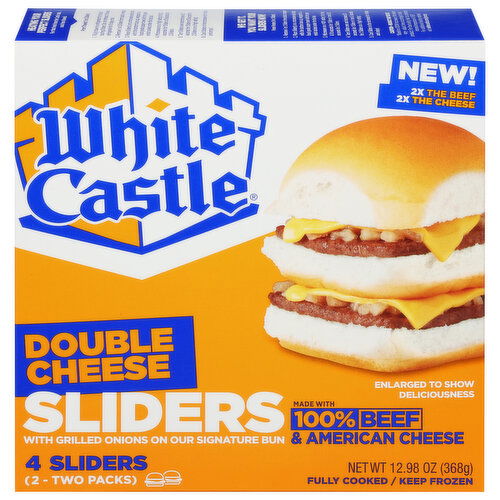 White Castle Sliders, Double Cheese