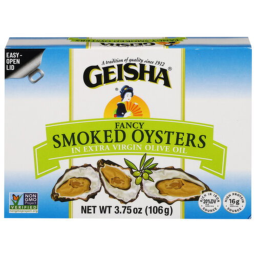 Geisha Smoked Oysters, Fancy Image 1 of 6