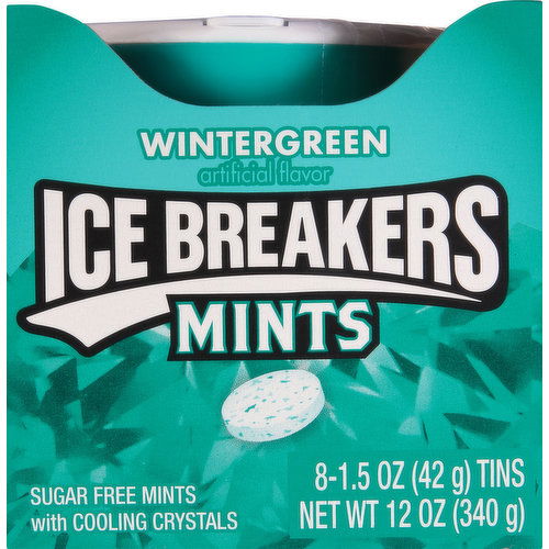 Ice Breakers Mints, Sugar Free, Wintergreen