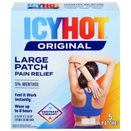 Icy Hot Large Pain Relief Patch