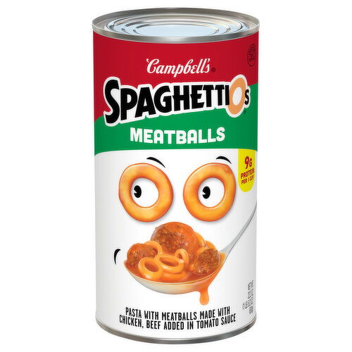 SpaghettiOs Meatballs Pasta