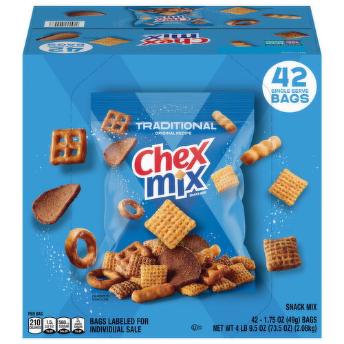 Chex Mix Traditional Snack Mix Image 1 of 6