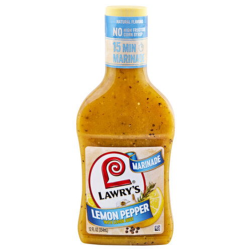 Lawry's Lemon Pepper With Lemon Marinade