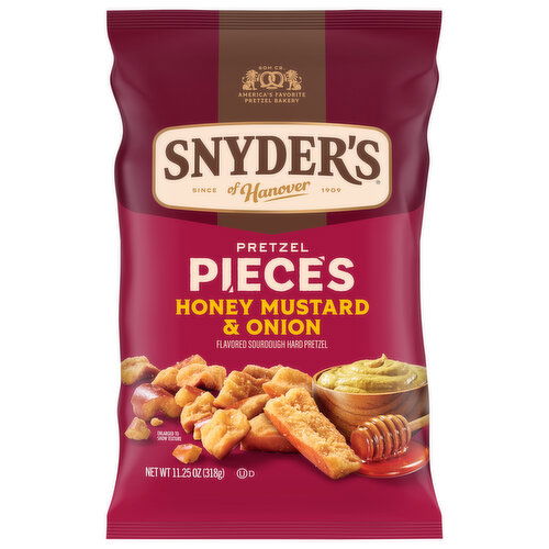 Snyder's of Hanover Honey Mustard & Onion Flavored Pretzel Pieces