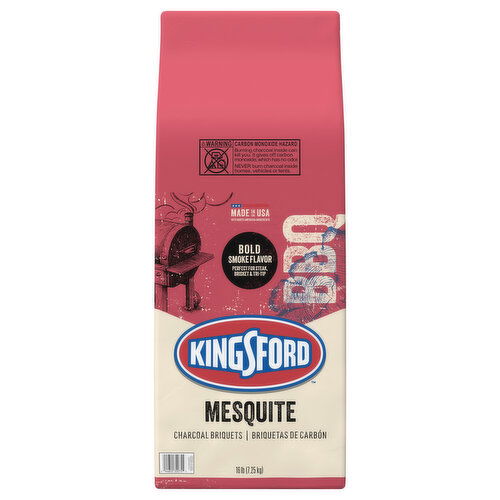Kingsford Mesquite Bold Smoke Flavor Charcoal Briquets
