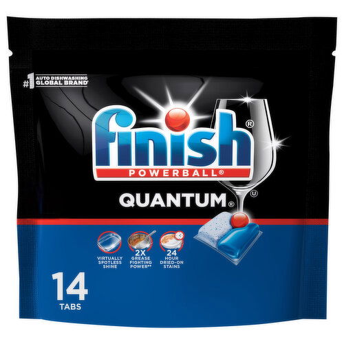 Finish Tabs Quantum Dishwasher Detergent