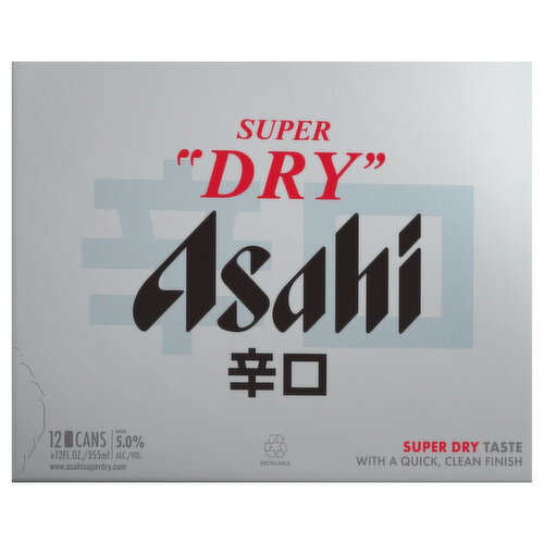 Asahi Super Dry Beer Image 1 of 5