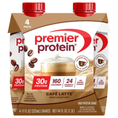 Premier Protein Cafe Latte High Protein Shake