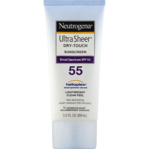 Neutrogena Sunscreen, Dry-Touch, Broad Spectrum SPF 55