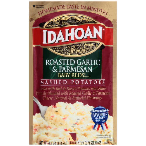 Idahoan Roasted Garlic & Parmesan Mashed Potatoes