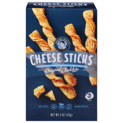 John Wm. Macy's Cheese Sticks, Original Cheddar