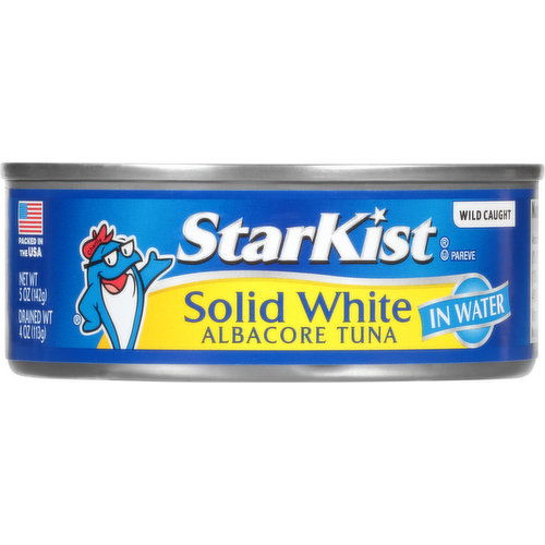 StarKist Tuna, Albacore, Solid White, in Water