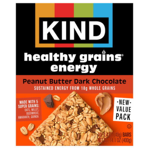 KIND Healthy Grains Energy Bar PB Dark Chocolate