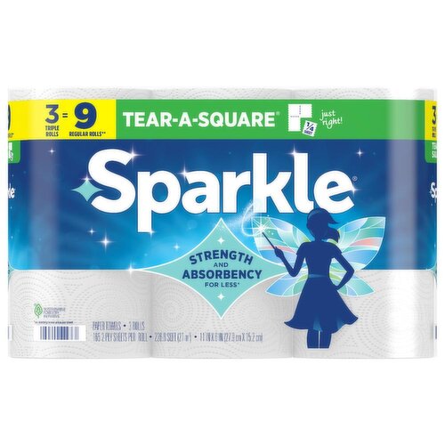 SPARKLE Paper Towels, 2-Ply