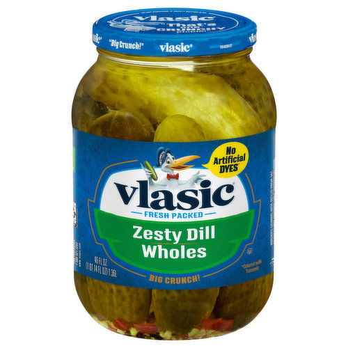 Vlasic Zesty Dill, Wholes