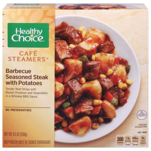 Healthy Choice Barbecue Seasoned Steak Image 1 of 6