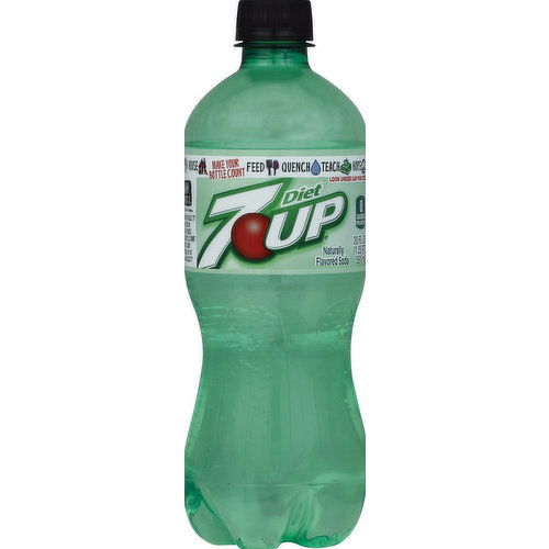 7-UP Soda, Diet 24 Pack