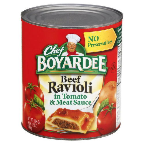 Chef Boyardee Beef in Tomato & Meat Sauce Ravioli