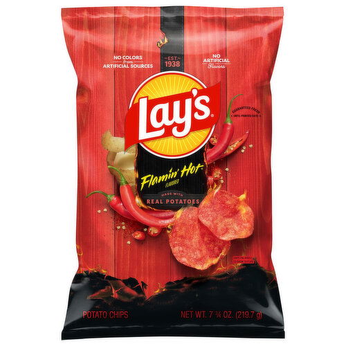 Lay's Flamin' Hot Flavored Potato Chips