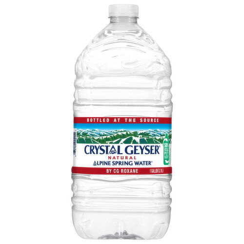 Crystal Geyser Natural Alpine Spring Water