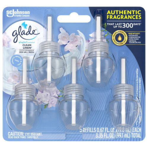 Glade Scented Oil, Clean Linen