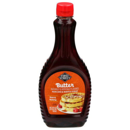 First Street Butter Pancake & Waffle Syrup Image 1 of 6