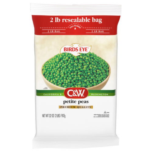 Birds Eye Petite Peas, Premium Quality