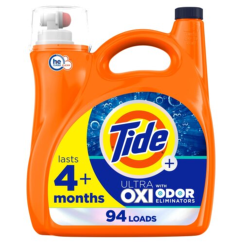 Tide Ultra Oxi with Odor Eliminators Liquid Laundry Detergent