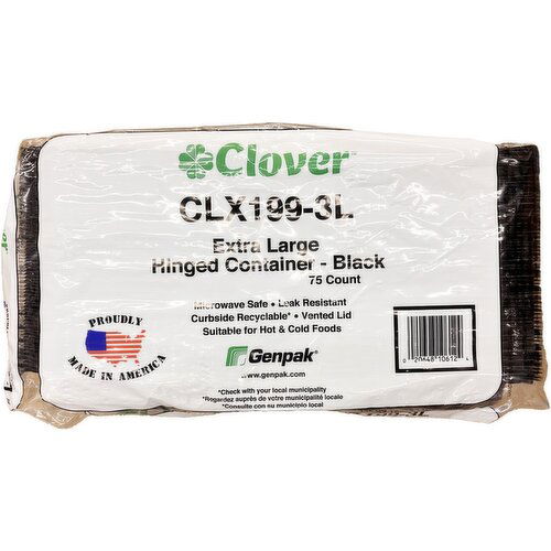 Extra Large Vented Container Black